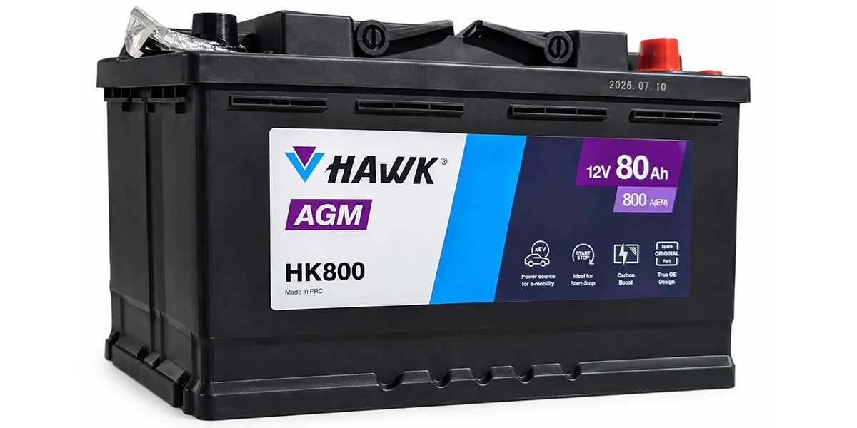 Аккумулятор HAWK AGM 80 R