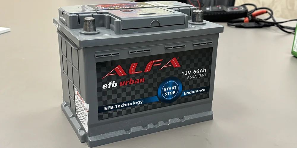 Аккумулятор ALFA EFB 66 а/ч