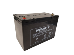 KRAFT 12V-85Ah(C20) L (тяговая) (306*168*208) GEL