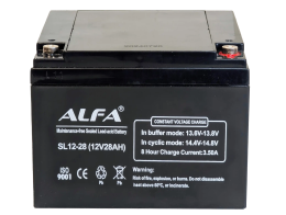 ALFA 12V-28Ah M5 (166*175*125)