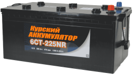 КУРСКИЙ АККУМУЛЯТОР 225 (3) евро +/- (1350A, 513*273*230) клемма конус