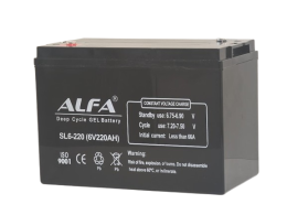 ALFA 6V-220Ah(C20) L (тяговая) M8 (320*175*225)