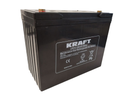 KRAFT 12V-130Ah(C20) L (тяговая) (345*173*274) GEL