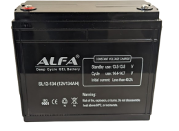 ALFA 12V-134Ah(C20) L (тяговая) M8 (341*173*283)