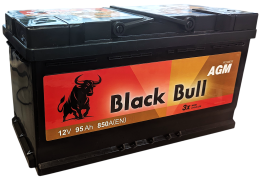 BLACK BULL (1AK-GROUP) AGM 95 R (850A, 353*175*190)
