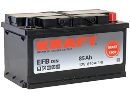 KRAFT EFB 85 R низк. (850A, 315*175*175)