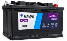 HAWK AGM 80 R (800A, 315*175*190)