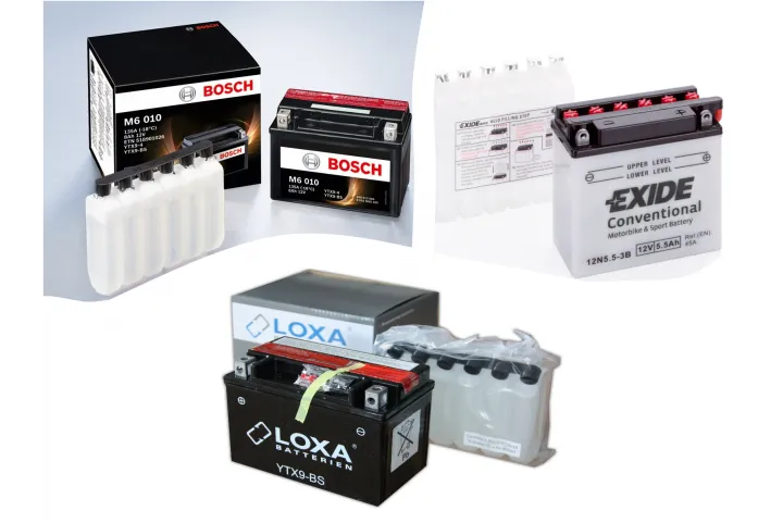 АКБ для мотоциклов от официального дилера надежней и дешевле