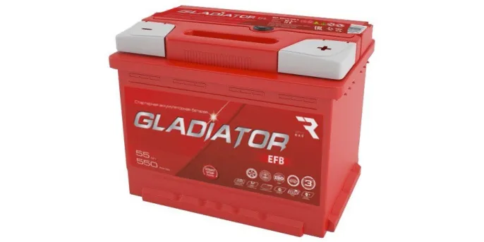 GLADIATOR EFB 55 R (550A, 242*175*190)