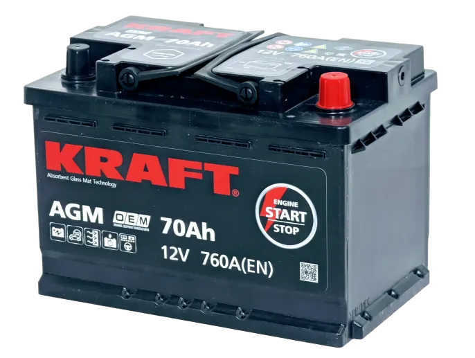 KRAFT AGM 70 R (760A, 278*175*190)