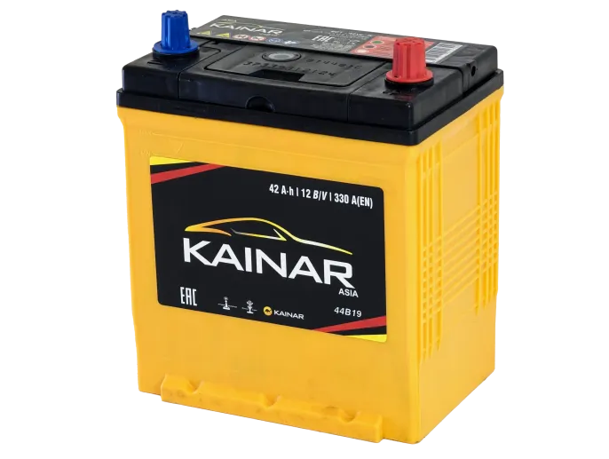 Kainar Asia 42 JR (350A, 186*129*220) тонкие клеммы с бортом