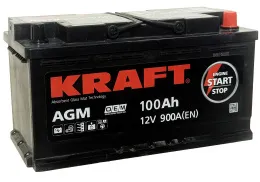 KRAFT AGM 100 R (900A, 353*175*190)