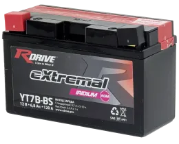 RDrive eXtremal Iridium YT7B-BS 6,5Ah (120А 150*65*93)