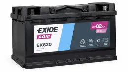 Exide AGM 82 R (800A, 315*175*190)