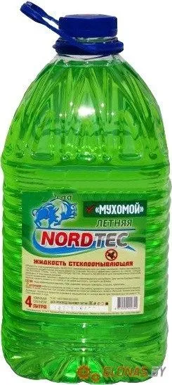 NT0950 Жидкость стеклоомывающая летняя "мухомой" 5л NORDTEC