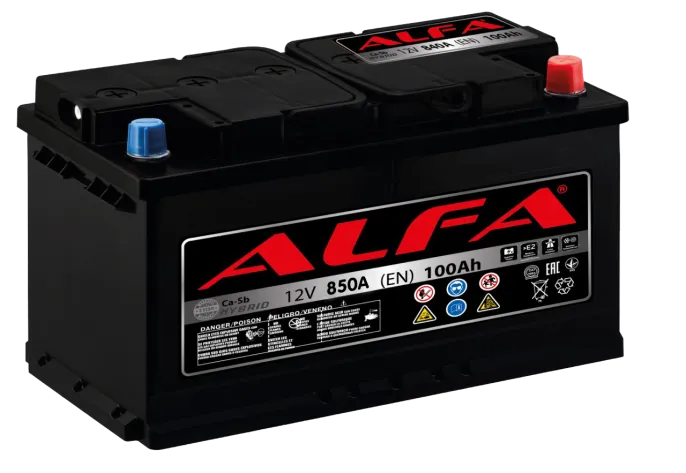 ALFA Hybrid 100 R (850A, 354*175*190)