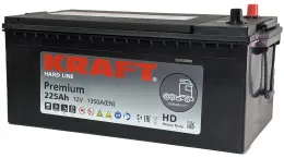 KRAFT Premium 225 (4) рус -/+ (1350A, 518*274*223)