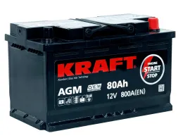 KRAFT AGM 80 R (800A, 315*175*190)