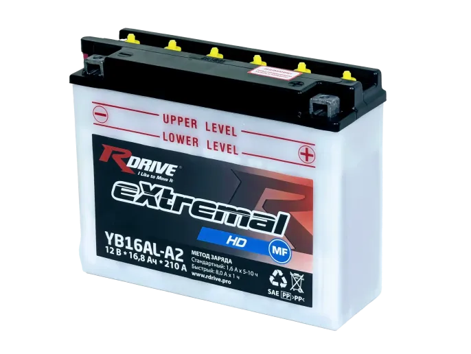 RDrive eXtremal HD YB16AL-A2 16Ah (210А 205*70*162)