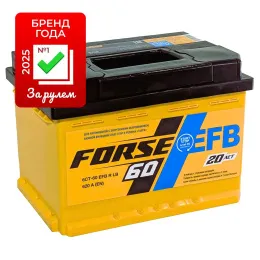 FORSE EFB 60 R низк. (620A, 242*175*175)
