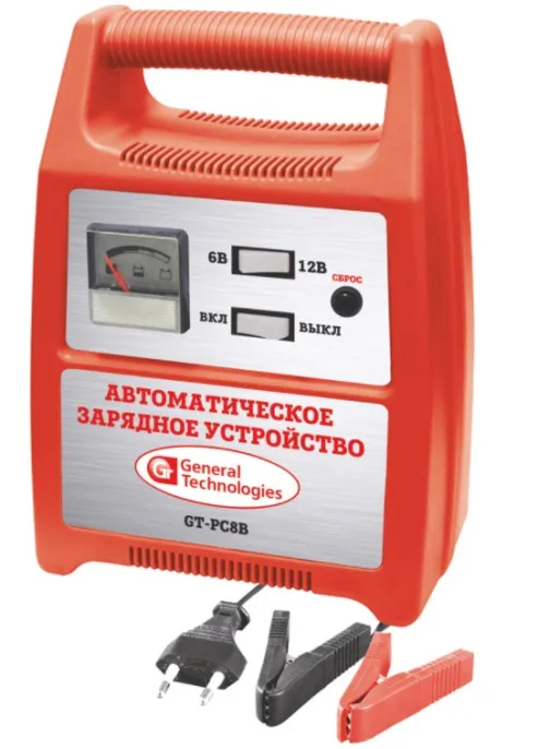 General Technologies GT-PC8B (автомат, 6/12V, АКБ до 90Ач, Ток 8А)