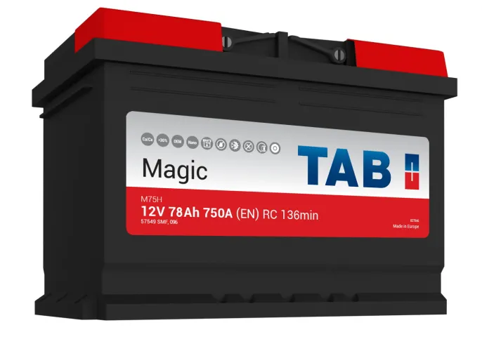 TAB Magic 78 R (750A, 278*175*190).