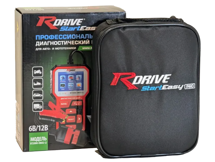 Эл. тестер для АКБ RDrive StartEasy PRO BT2000-OBD2-Li