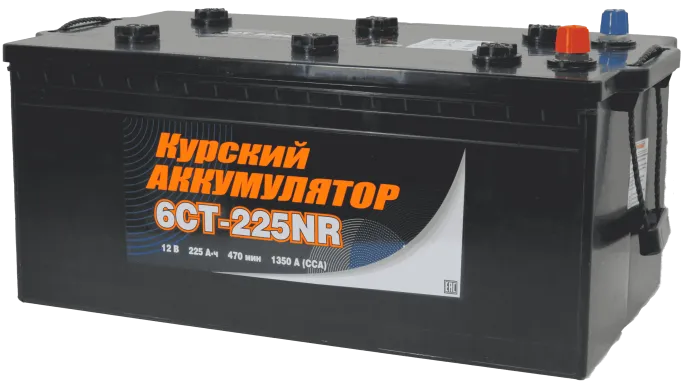 КУРСКИЙ АККУМУЛЯТОР 225 (3) евро +/- (1350A, 513*273*230) клемма конус