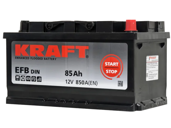 KRAFT EFB 85 R низк. (850A, 315*175*175)