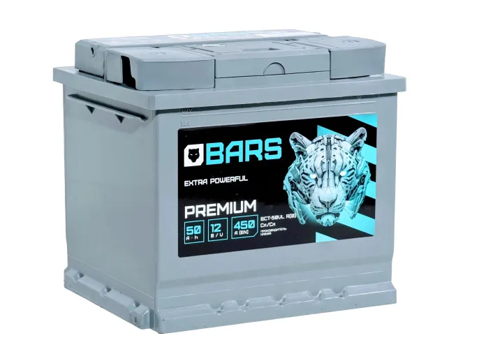 Аккумулятор BARS Premium 50 R (450A, 207*175*190)
