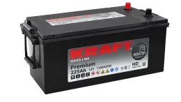 KRAFT Premium 225 (4) рус -/+ (1350A, 518*274*223)