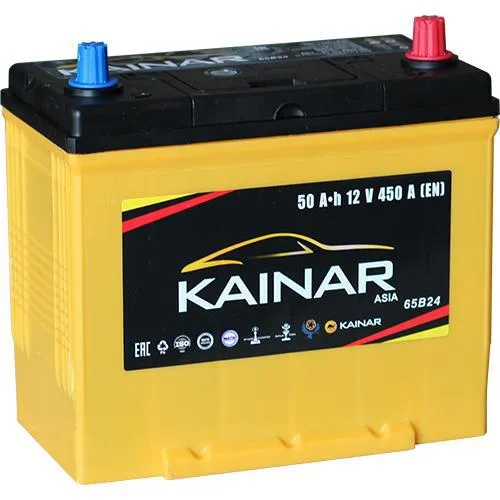 Kainar Asia 50 JR (450A, 236*129*220) тонкие клеммы с бортом