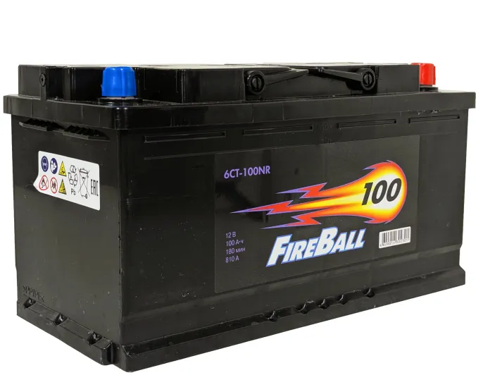 Аккумулятор FireBall 100 R (810A, 353*175*190)