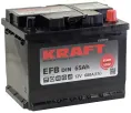 Аккумулятор KRAFT EFB 65 R (680A, 242*175*190)