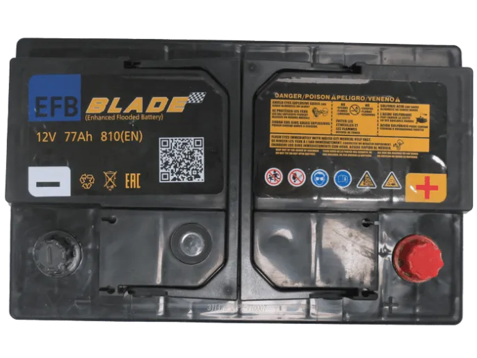 Аккумулятор BLADE EFB 77 R (810A, 278*175*190)