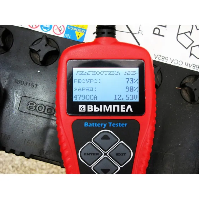 Эл. тестер для АКБ ВА 101