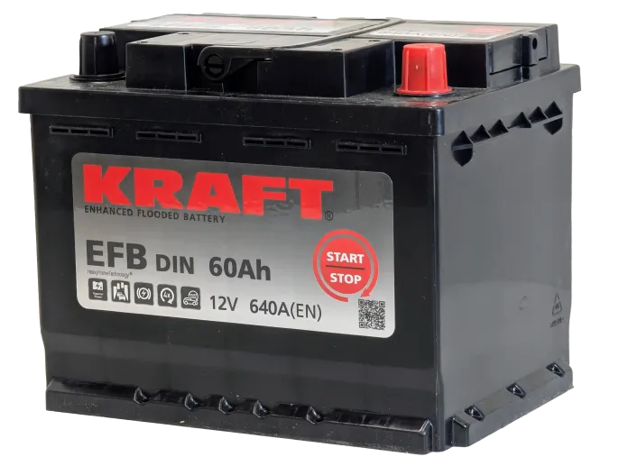 KRAFT EFB 60 R (640A, 242*175*190)
