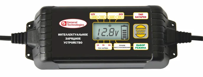 General Technologies GT-SC6E (автомат, 12/24V, АКБ 1.2-180Ач, ток 0.1-6А) /20