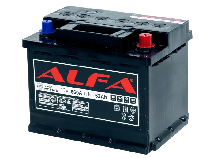 ALFA Hybrid 62 R (560A, 242*175*190)