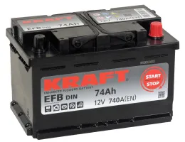 KRAFT EFB 74 R низк. (740A, 278*175*175)