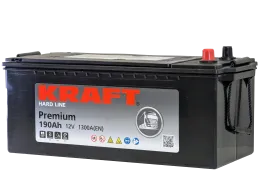 KRAFT Premium 190 (3) евро +/- (1300A, 480*223*223)