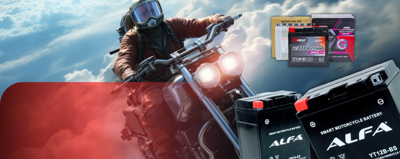 Мото аккумуляторы в РИМБАТ