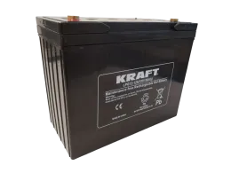 KRAFT 12V-130Ah(C20) L (тяговая) (345*173*274) GEL