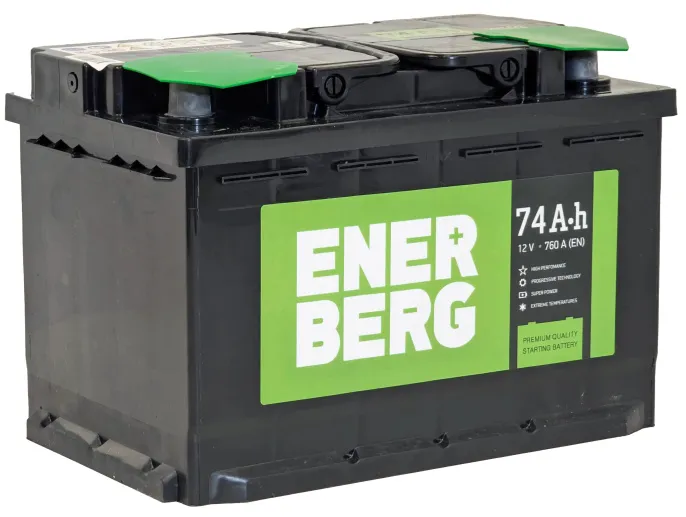 Аккумулятор ENERBERG 74 L (760A, 278*175*190)