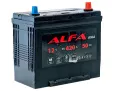 Аккумулятор ALFA Asia 50 JR (420A, 236*129*220) тонкие клеммы с бортом