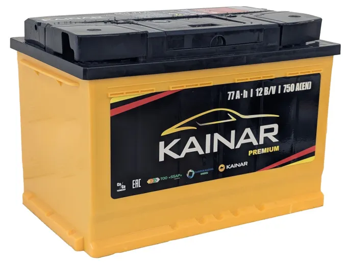 Аккумулятор Kainar Premium 77 R (750A, 278*175*190)