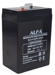 ALFA 6V-4.5Ah F1 (70*47*100)