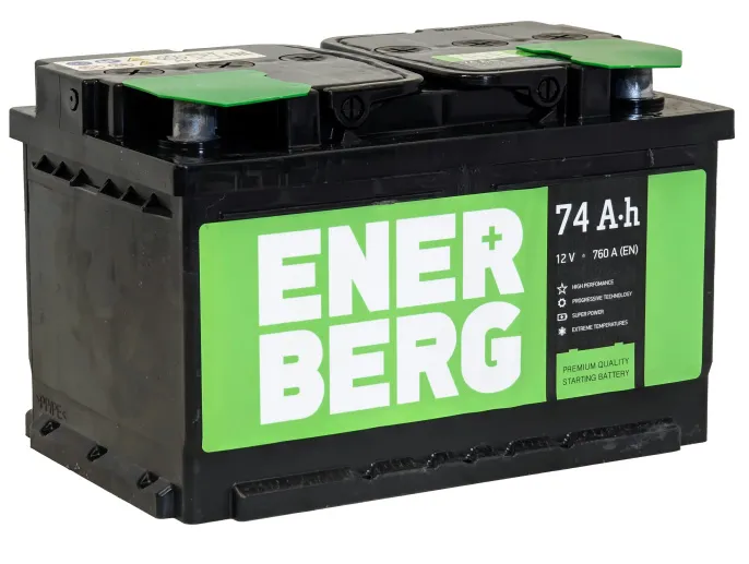Аккумулятор ENERBERG 74 R (760A, 278*175*190)