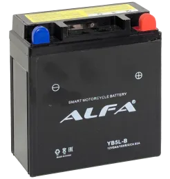 ALFA YB5L-B 5 Ah (65A 121*61*131)