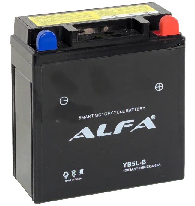 ALFA YB5L-B 5 Ah (65A 121*61*131)